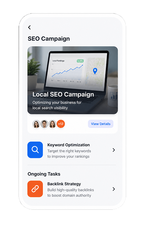 austin seo campaign dashboard ui austin seo campaign dashboard ui